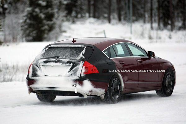 Mercedes-Benz CLS Shooting Break вышел на дороги