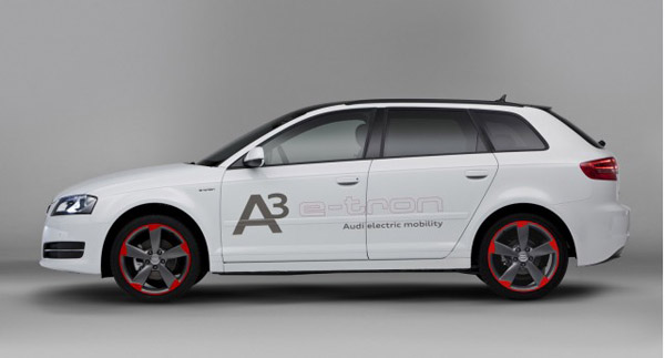 Audi будет год тестировать A3 E-Tron