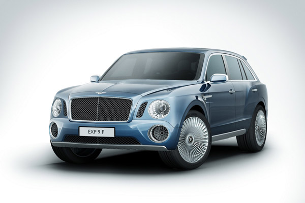 В Украине появился новый внедорожник Bentley Bentayga необычного цвета