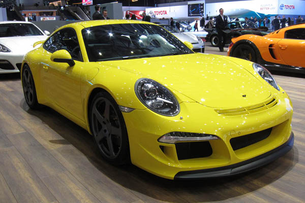 Три Porsche от тюнинг-ателье RUF в Женеве