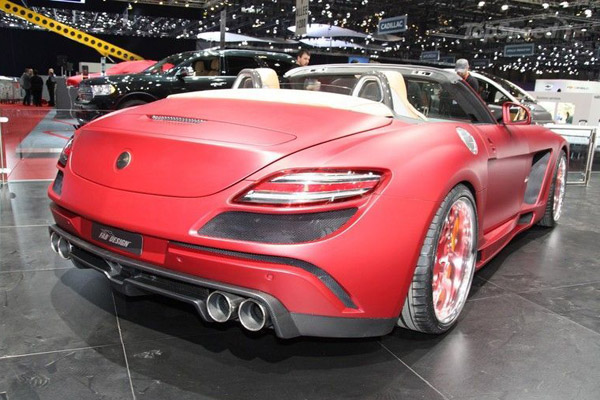 Mercedes SLS AMG Gulfstream в тюнинге FAB Design