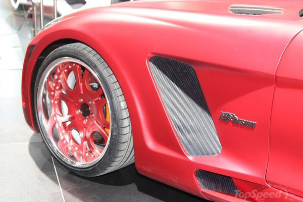 Mercedes SLS AMG Gulfstream в тюнинге FAB Design