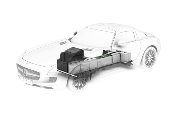 Новые данные о Mercedes-Benz SLS AMG E-CELL