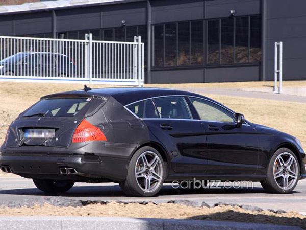 Появились фото универсала Mercedes CLS-Class