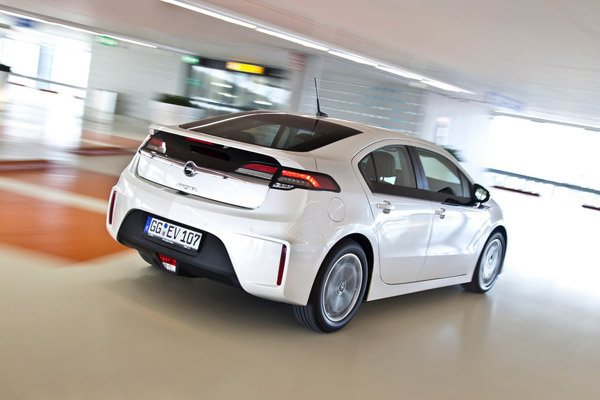 Opel Ampera примет участие в ралли Monte-Карло