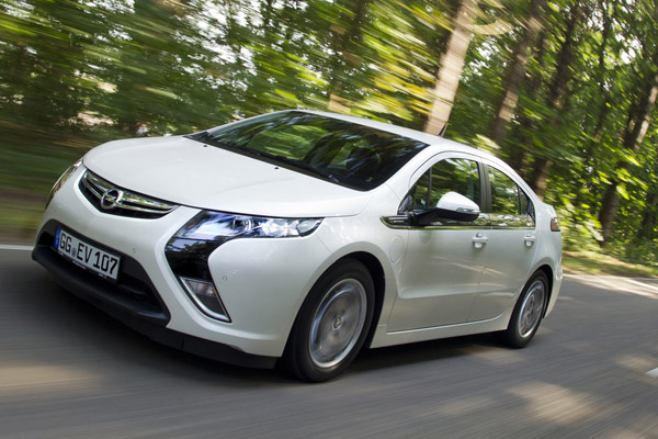 Opel Ampera примет участие в ралли Monte-Карло