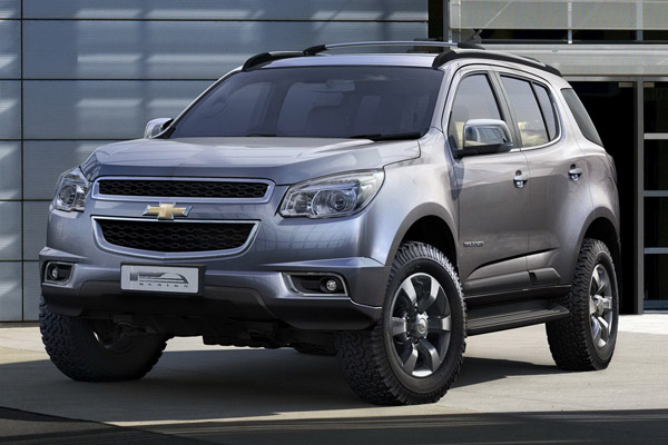 Chevrolet представит Trailblazer в Бангкоке