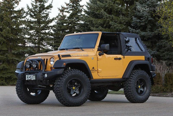 Jeep Wrangler Traildozer - покоритель бездорожья