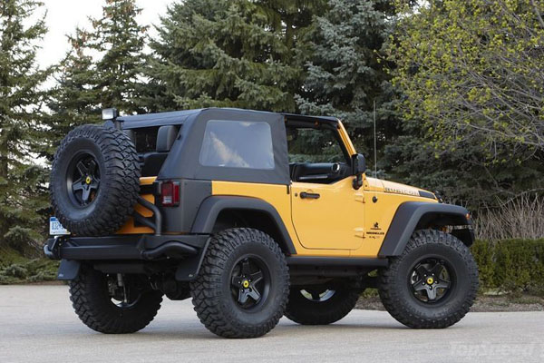 Jeep Wrangler Traildozer - покоритель бездорожья