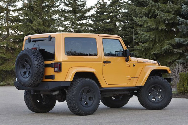 Mopar подготовил пакет для Jeep Wrangler Rubicon