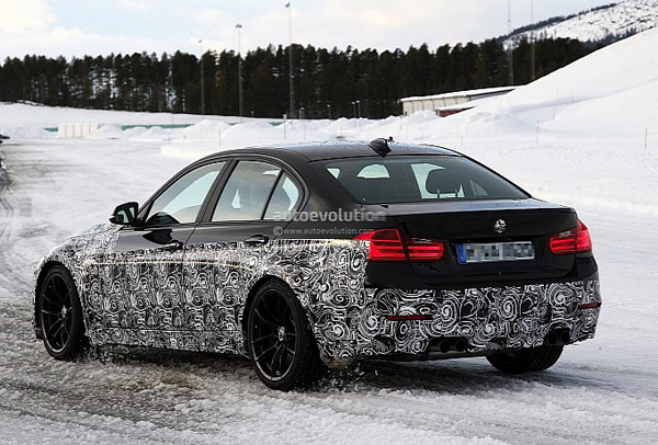 BMW M3 2014 получит новый двигатель V6