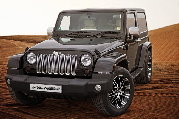 Vilner добавил экстравагантности Jeep Wrangler