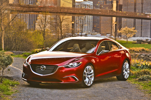 Mazda 6 представят на автосалоне в Париже