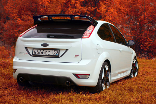 Ford Focus ST по имени «Le Diable Blanc»