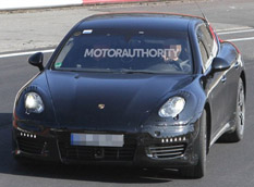 Новые шпионские фото Porsche Panamera 2013