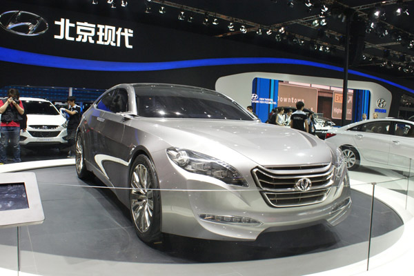 Hyundai привез в Пекин четыре модели