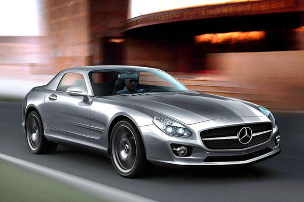 Младший брат Mercedes SLS получит мотор 4.0 V8