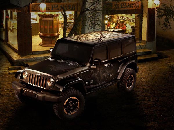 Jeep представил Wrangler Dragon Concept