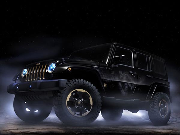 Jeep представил Wrangler Dragon Concept