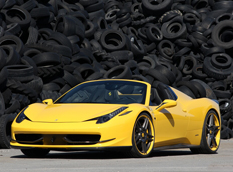 Ferrari 458 Italia Spider в тюнинге Novitec Rosso