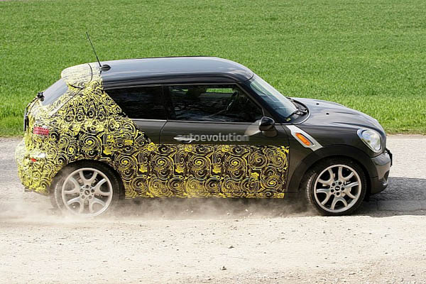 Mini Countryman Coupe (Paceman) - первые спайшоты