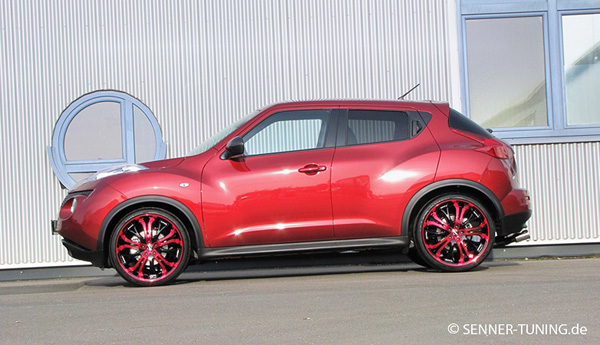 Nissan Juke 20 Tzunamee Candy Red от Senner Tuning