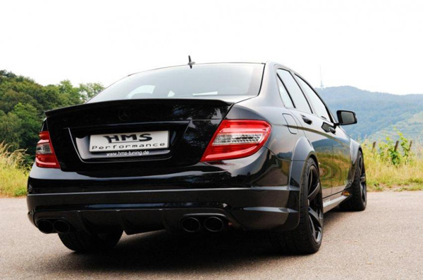 690-сильный Mercedes C63 AMG от HMS-Tuning