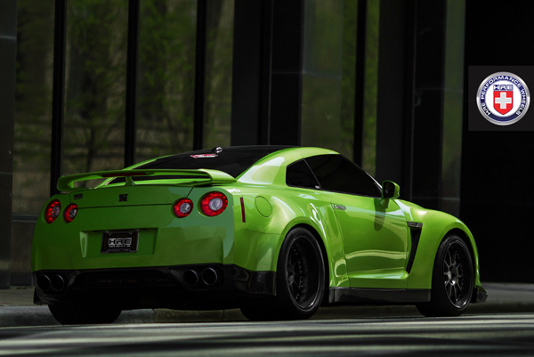 Эксклюзивный Nissan GT-R от HRE Wheels и JoTech