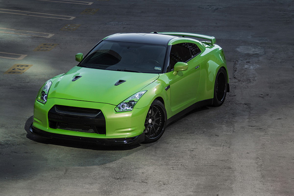 Эксклюзивный Nissan GT-R от HRE Wheels и JoTech