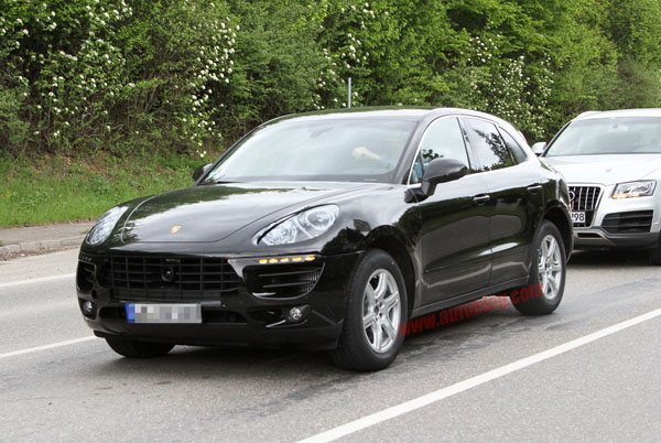 Шпионские фотографии нового Porsche Macan