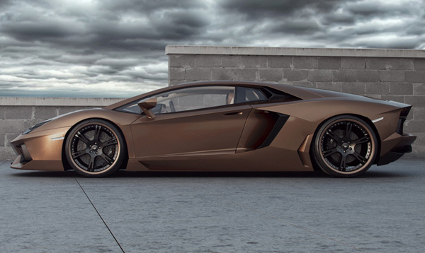 Lamborghini Aventador Chocolate от Wheelsandmore