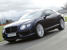 Новые данные о Bentley Continental GT V8 2013