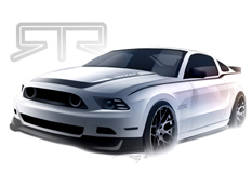 Вонн Гиттин готовит Ford Mustang RTR 2013