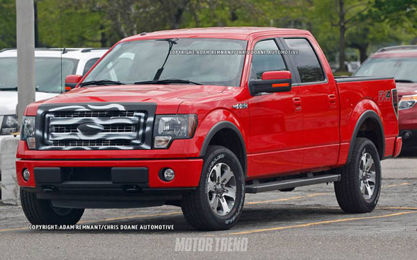 Появились шпионские фото Ford F-150 2013