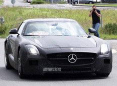 Mercedes-Benz SLR AMG замечен во время тестов