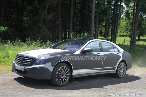 Новые фотографии Mercedes-Benz S-Class 2013