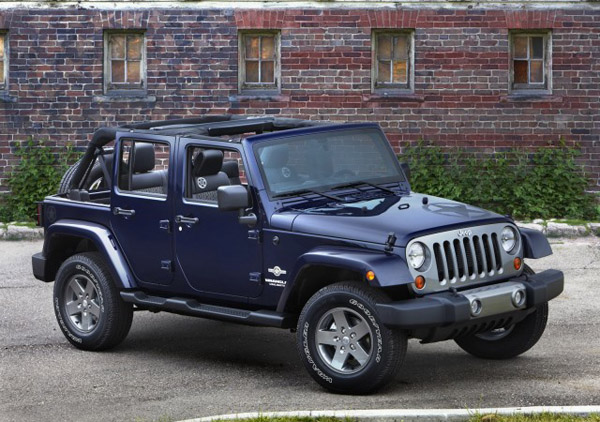 Jeep анонсировал военный Wrangler Freedom Edition