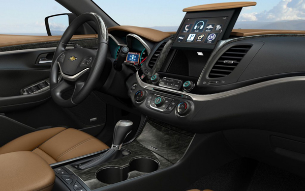 Chevrolet Impala получит 10 подушек безопасности