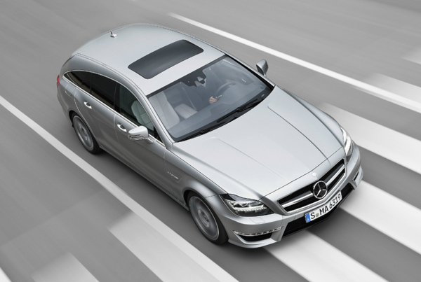 Mercedes CLS63 AMG Shooting Brake - новые данные