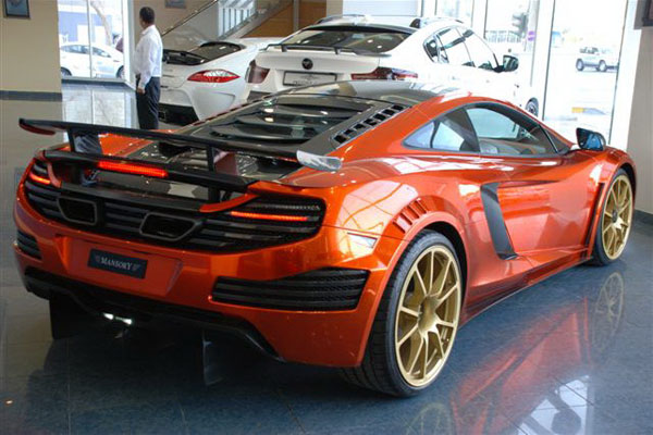 Особый Mansory McLaren MP4-12C попал в Абу-Даби 