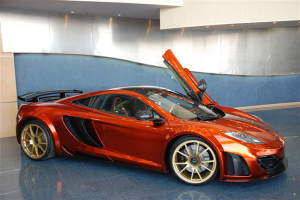 Особый Mansory McLaren MP4-12C попал в Абу-Даби 