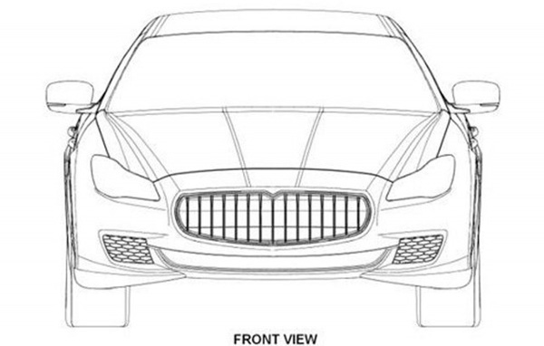 Появились чертежи нового Maserati Quattroporte