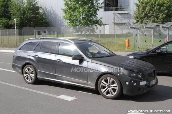 Шпионские снимки универсала Mercedes-Benz E-class