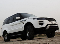 Tata Safari в образе Range Rover Evoque