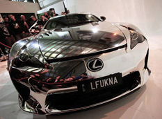 На Meguiar MotorEx показали Lexus LFA в хроме