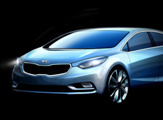 Kia представила изображения нового Forte 2014