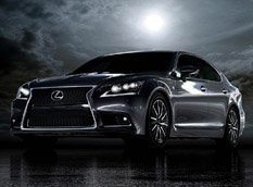 Появились фотографии нового Lexus LS 2013