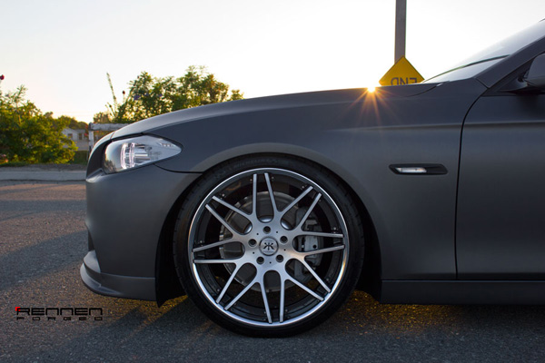 BMW 5-Series F10 от Rennen Forged