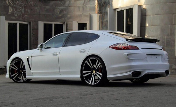 Porsche Panamera White Snow от Anderson Germany 