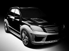 TopCar строит обвес для Mercedes ML 63 AMG 2012